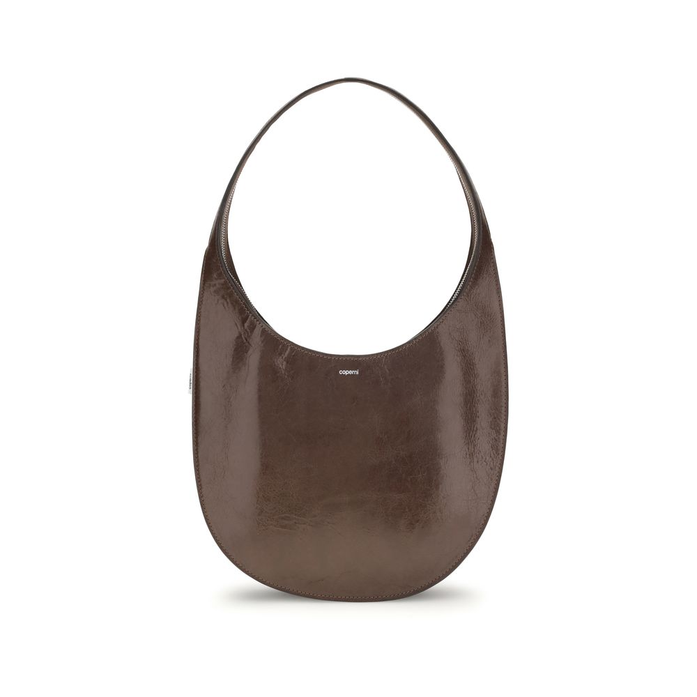 Coperni Brown Calf Leather Bos Taurus Shoulder Bag